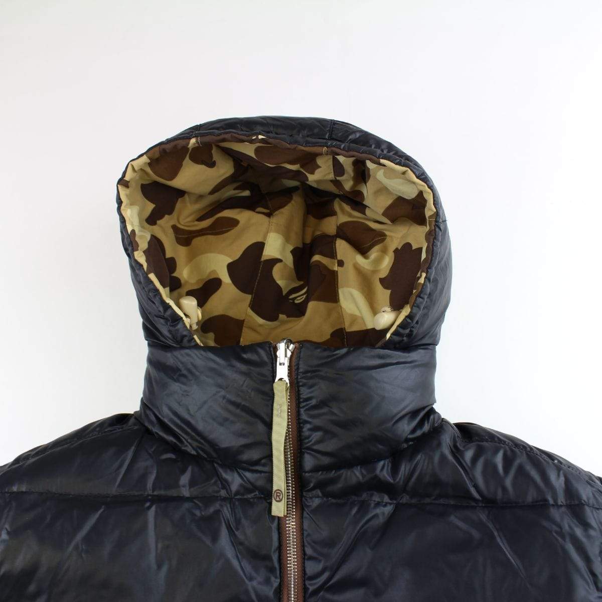 Bape Desert Camo Reversible Puffer Jacket - SaruGeneral