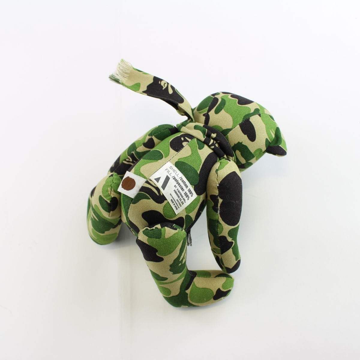 Bape ABC Green Camo Teddy Bear - SaruGeneral