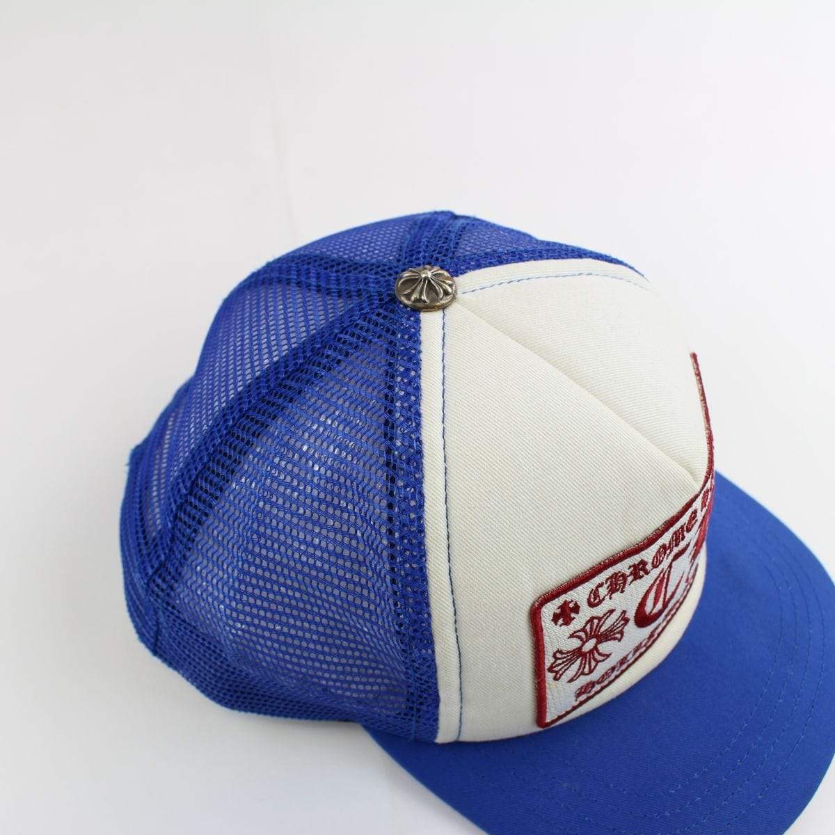 Chrome Hearts Hollywood Trucker Cap Blue - SaruGeneral