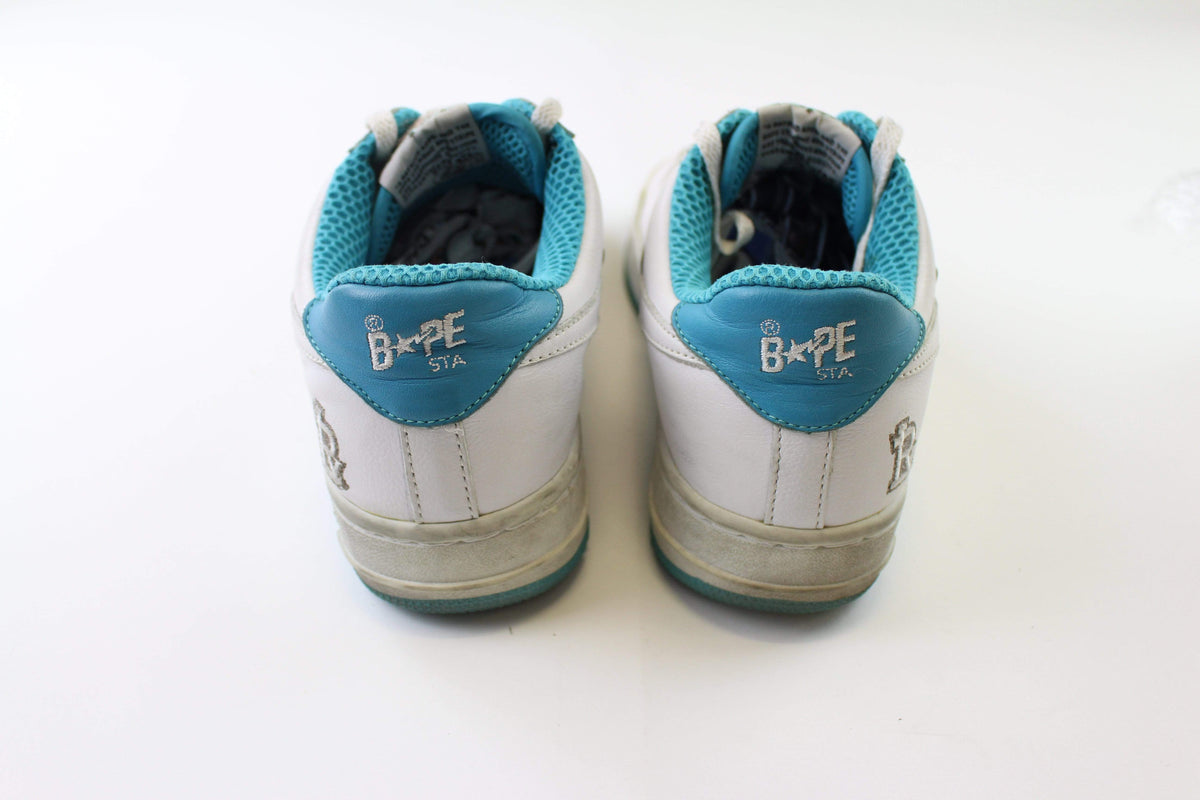 Bapesta White Blue Collab - SaruGeneral