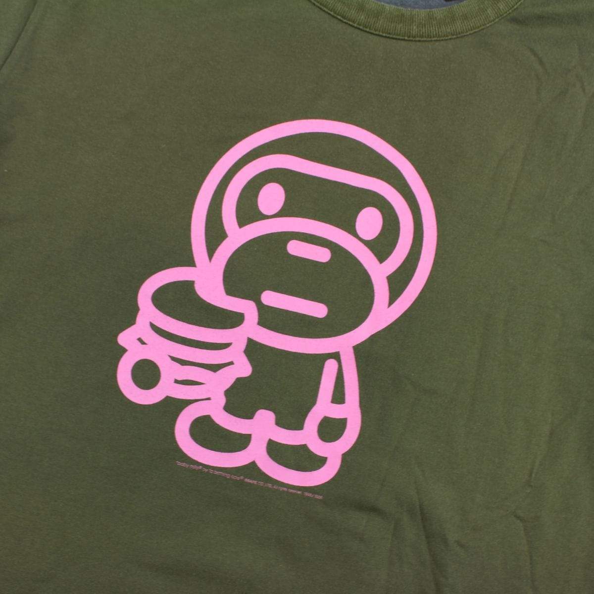 Bape Baby Milo Food LS Reversible Green - SaruGeneral