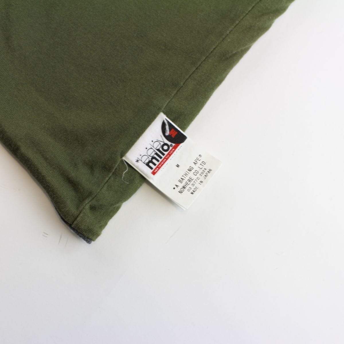 Bape Baby Milo Food LS Reversible Green - SaruGeneral