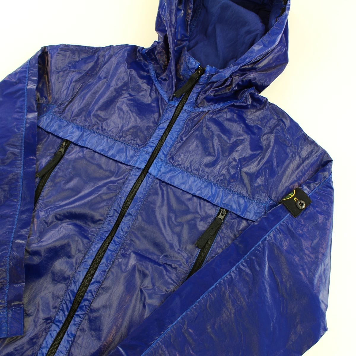 Stone Island SS 2009 Junior Wax Jacket Royal Blue - SaruGeneral