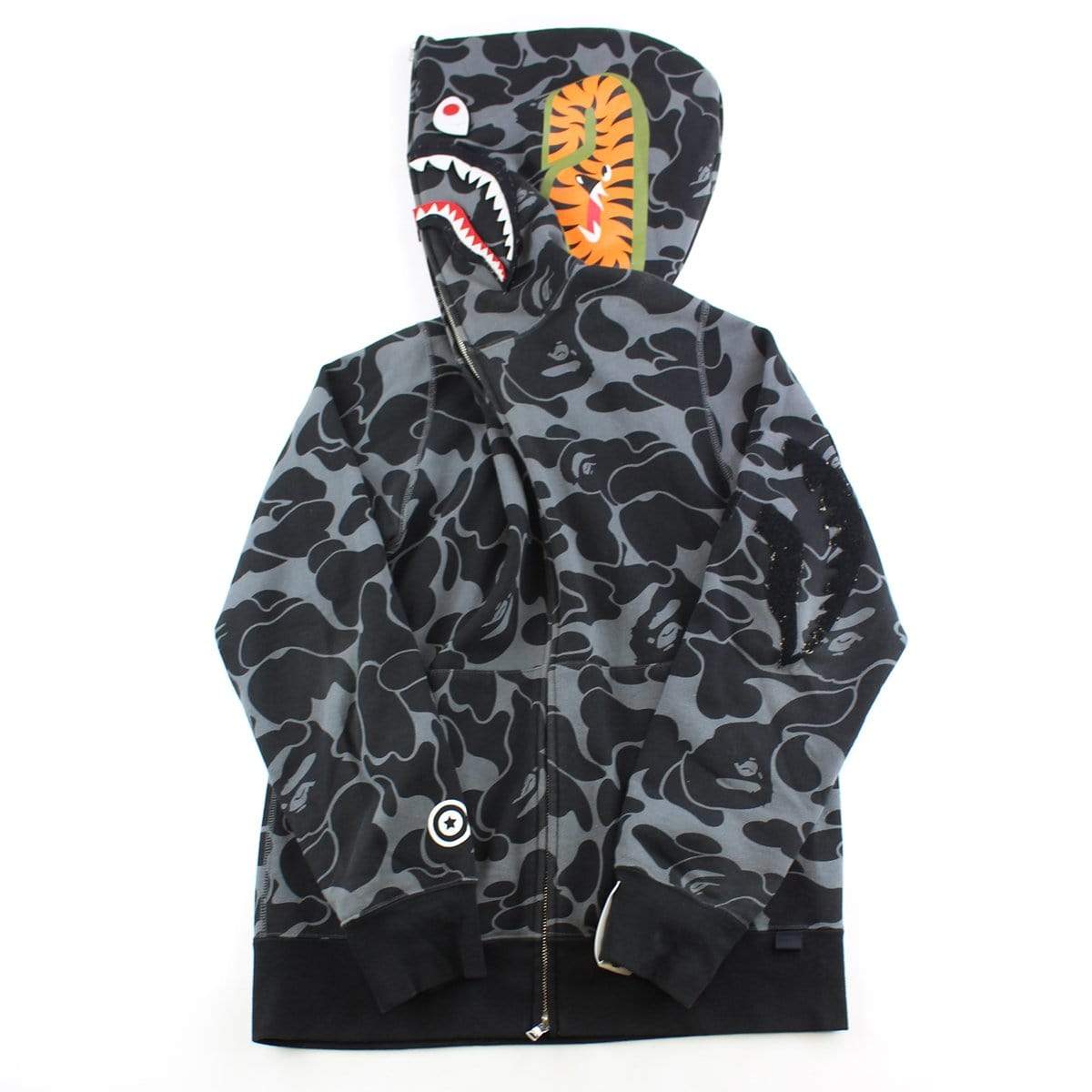 Bape ABC Black Grey Camo Shark - SaruGeneral