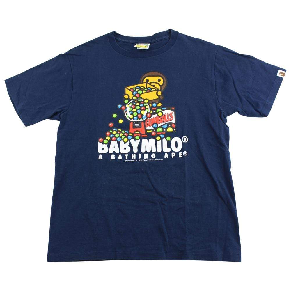 Bape Baby Milo Gumballs Tee Navy - SaruGeneral