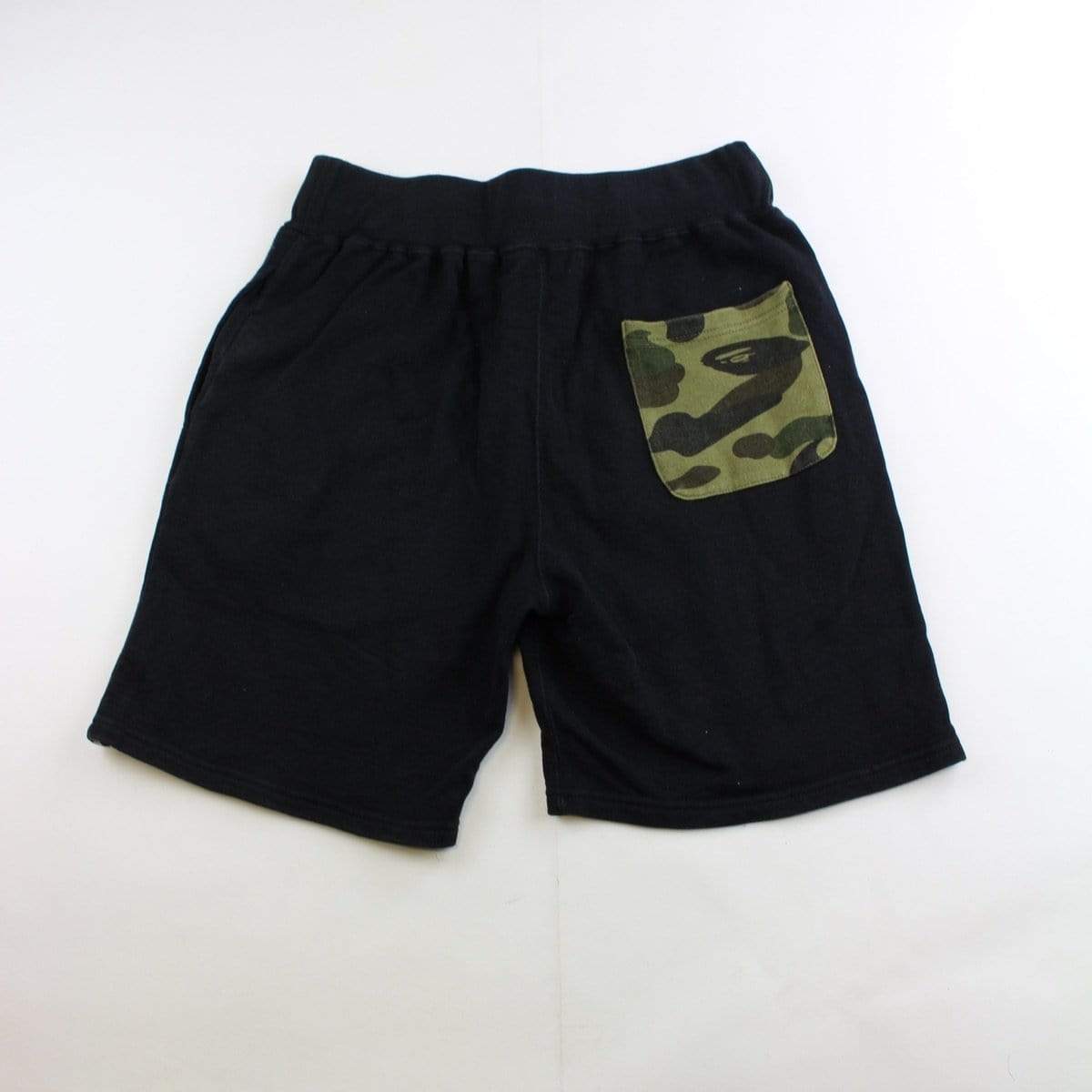 bape shark face shorts black - SaruGeneral