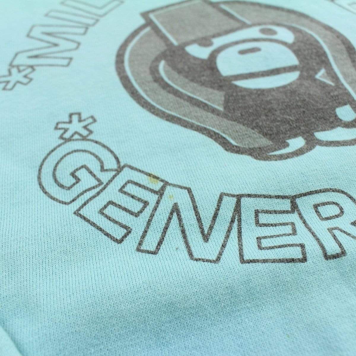 bape baby milo generals crewneck blue - SaruGeneral