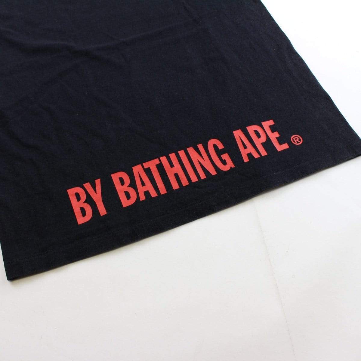 bape ape face bapesta logo tee black - SaruGeneral