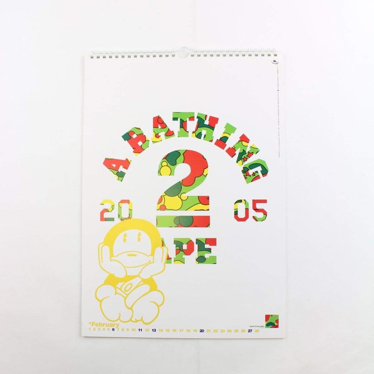 Bape Camos calender 2006 - SaruGeneral