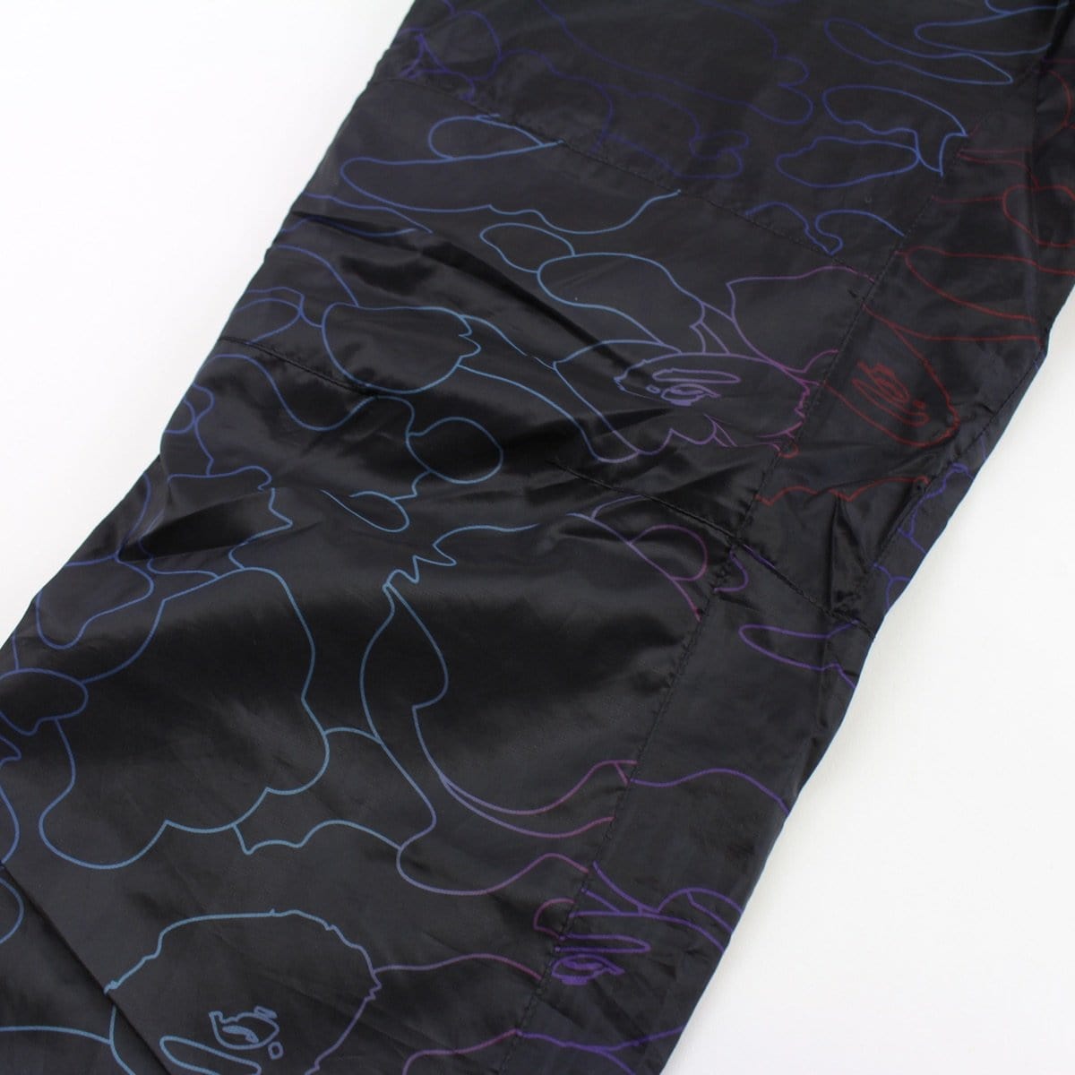 bape neon camo track pants black - SaruGeneral