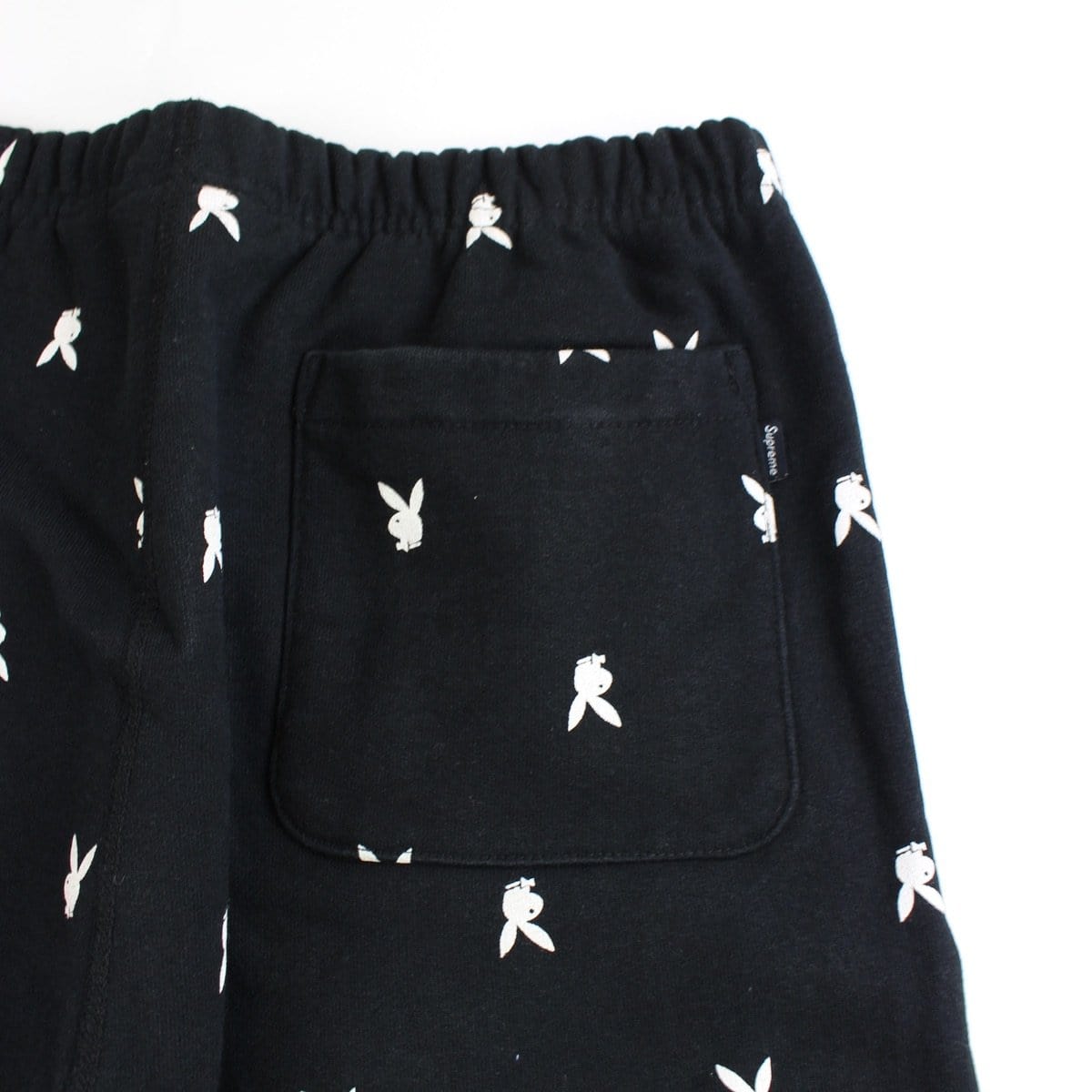 supreme x playboy sweatpants black 2015 - SaruGeneral