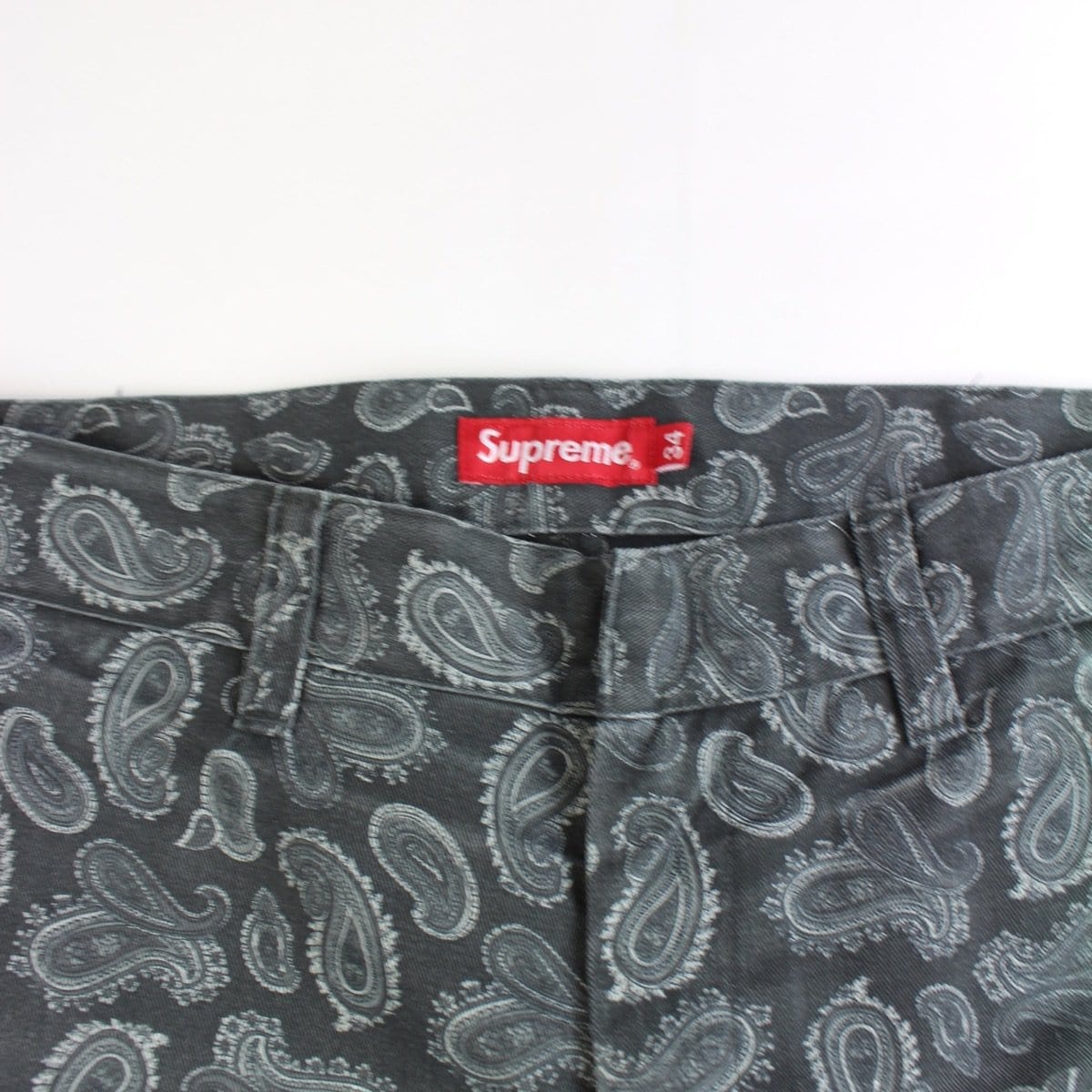 supreme paisley pants black - SaruGeneral