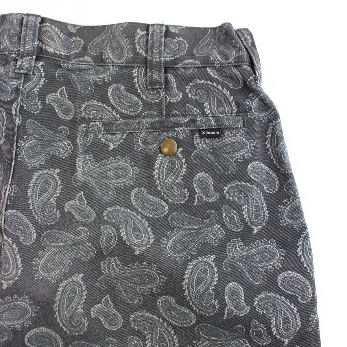 supreme paisley pants black - SaruGeneral