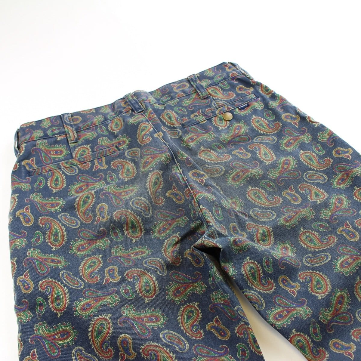 supreme paisley work pants navy - SaruGeneral
