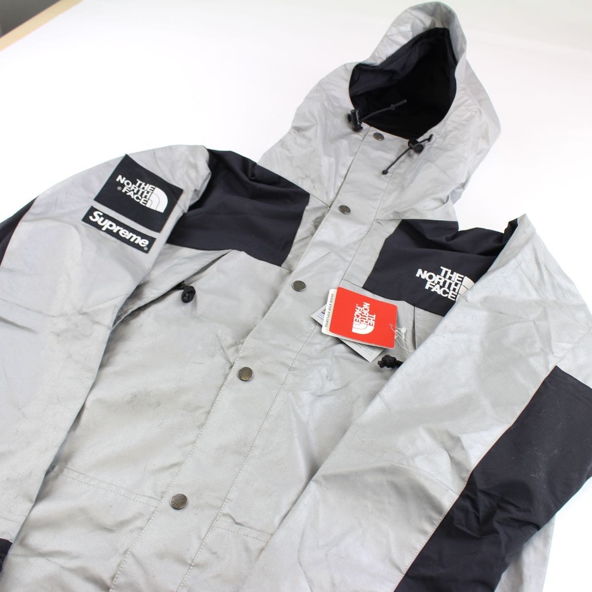 Supreme TNF 3m Jacket Silver - SaruGeneral