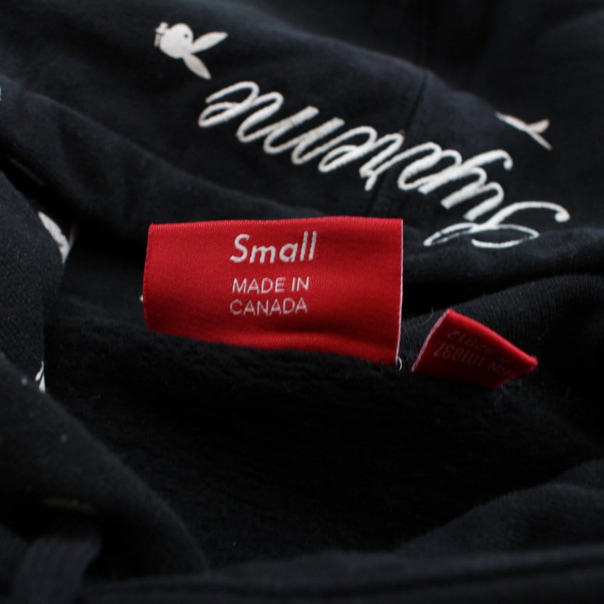 supreme x playboy hoodie black 2015 - SaruGeneral