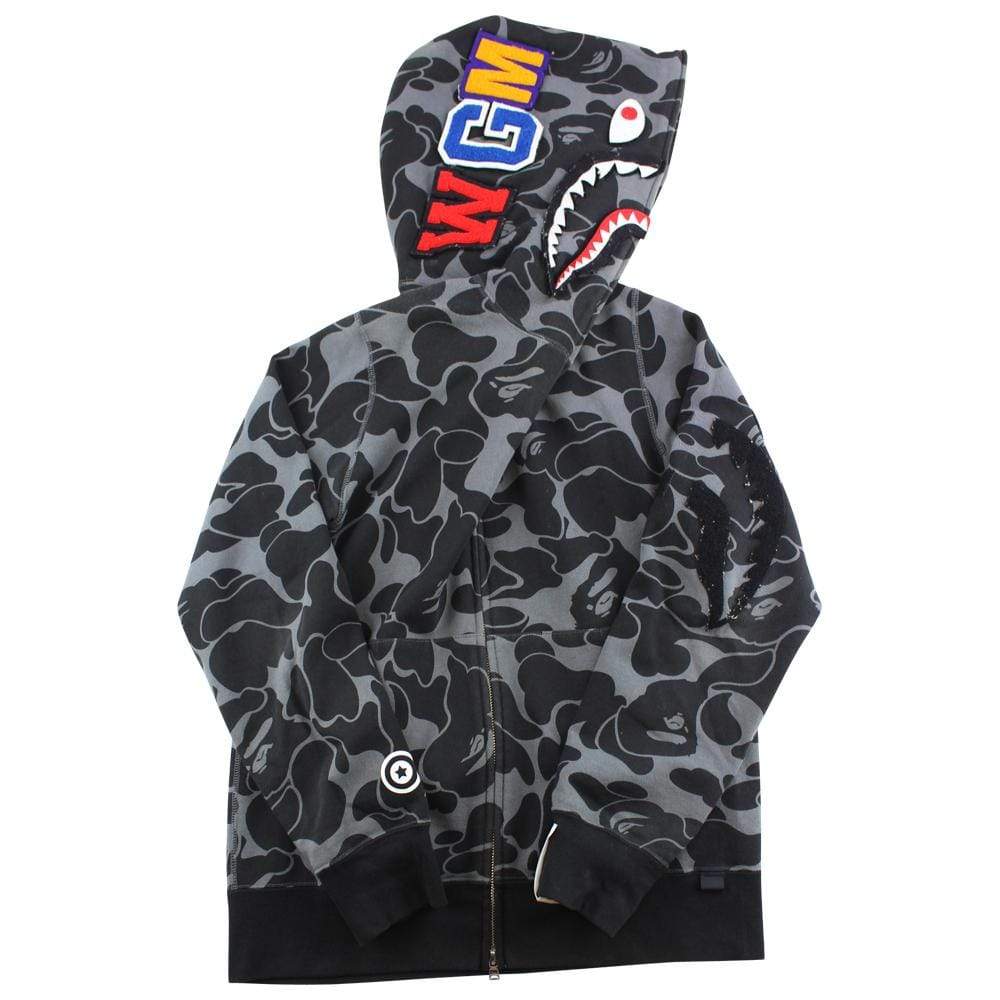 Bape ABC Black Grey Camo Shark - SaruGeneral