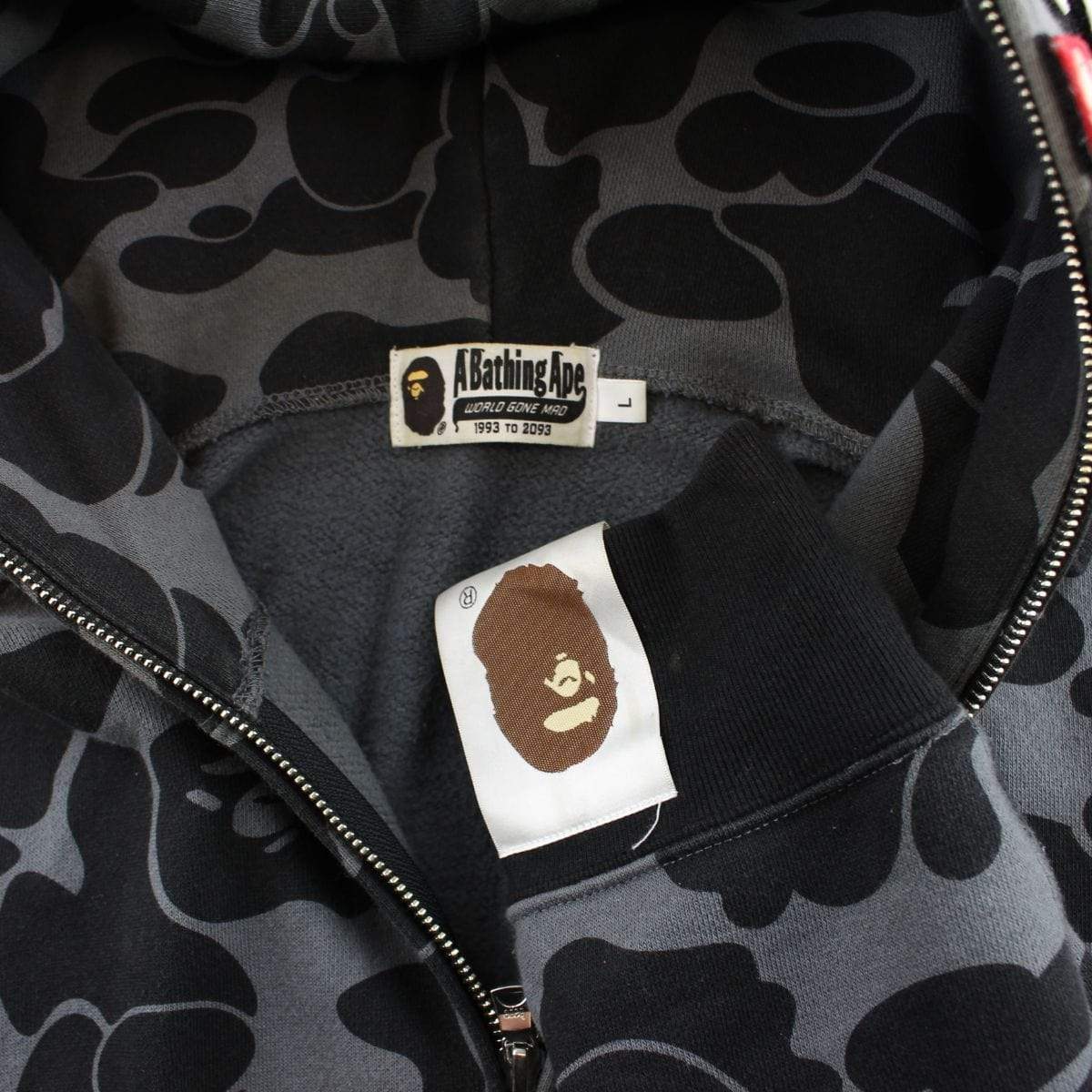 Bape ABC Black Grey Camo Shark - SaruGeneral