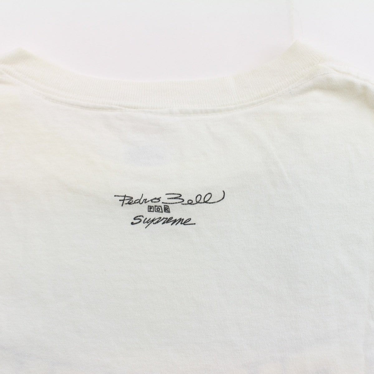 supreme x pedro bell tee white - SaruGeneral