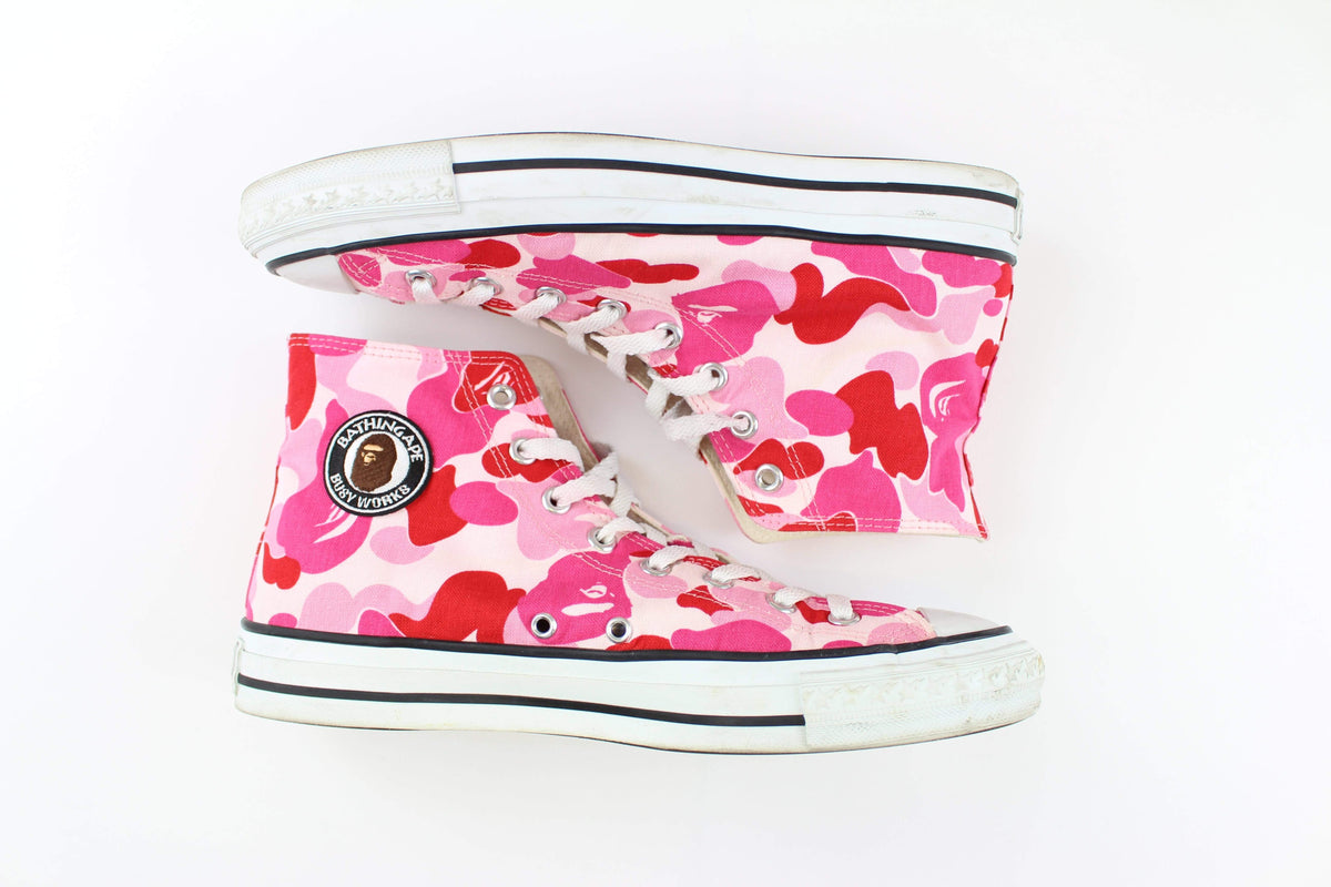 Bape Pink Camo Apesta High - SaruGeneral