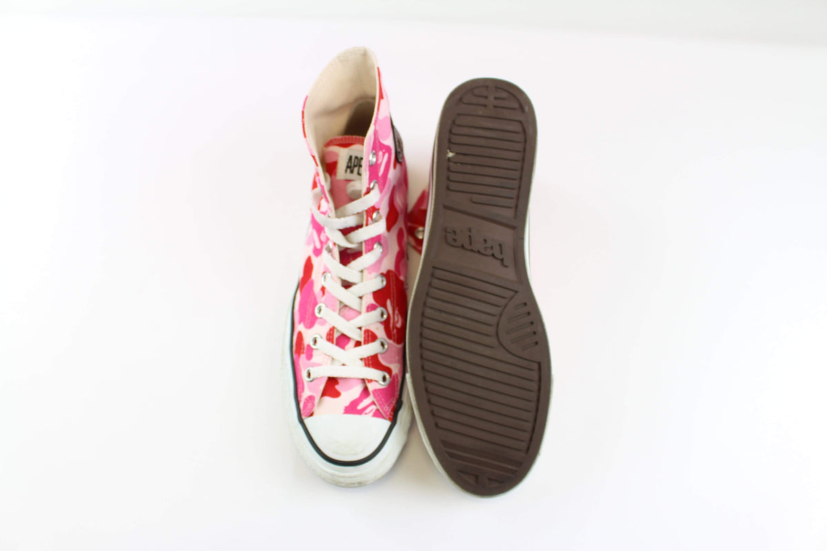 Bape Pink Camo Apesta High - SaruGeneral
