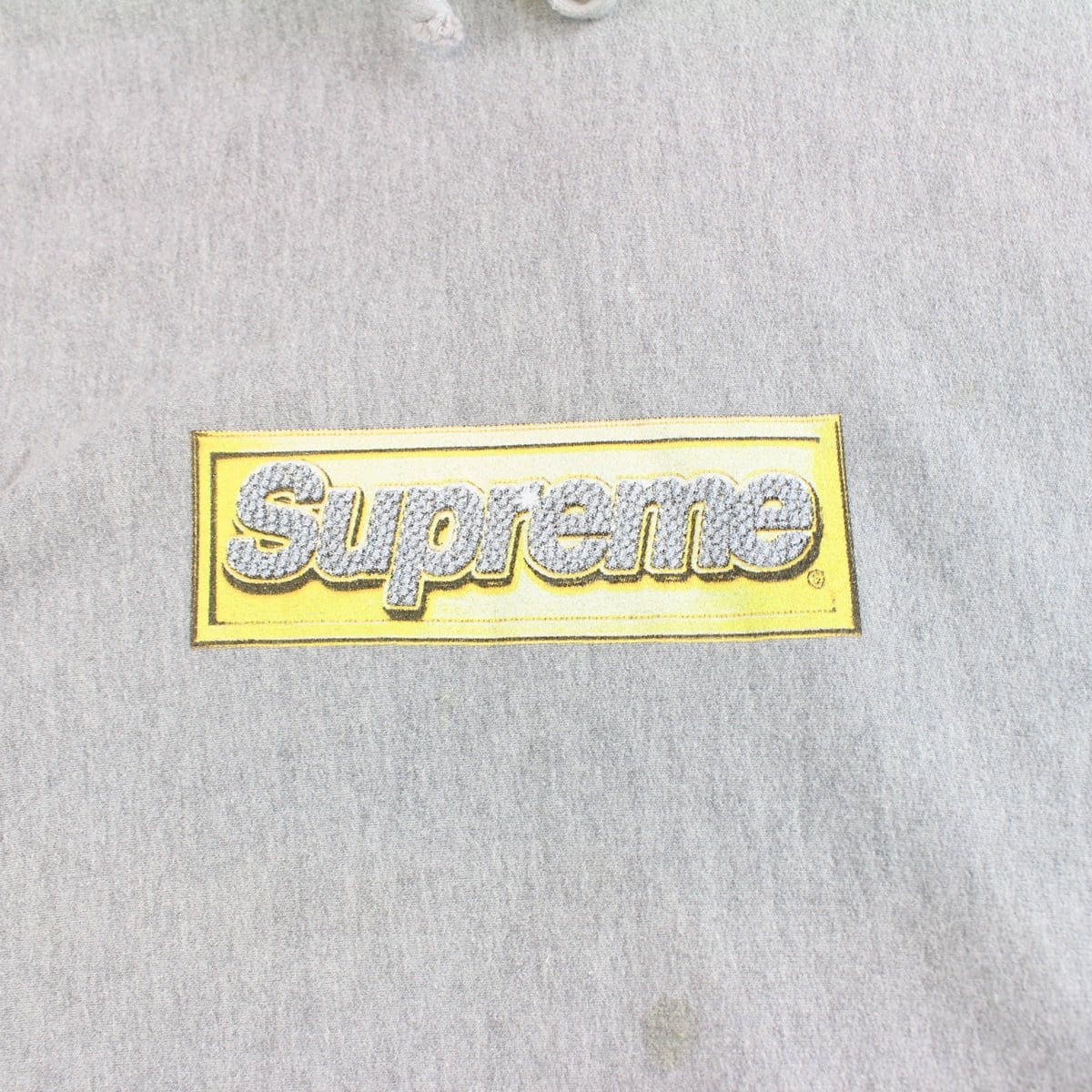 supreme bling box logo hoodie grey XL - SaruGeneral
