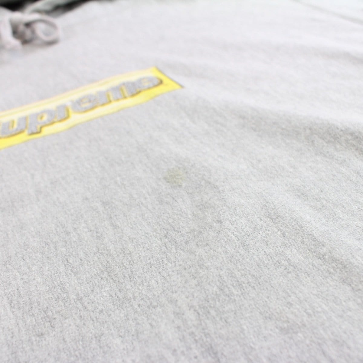 supreme bling box logo hoodie grey XL - SaruGeneral