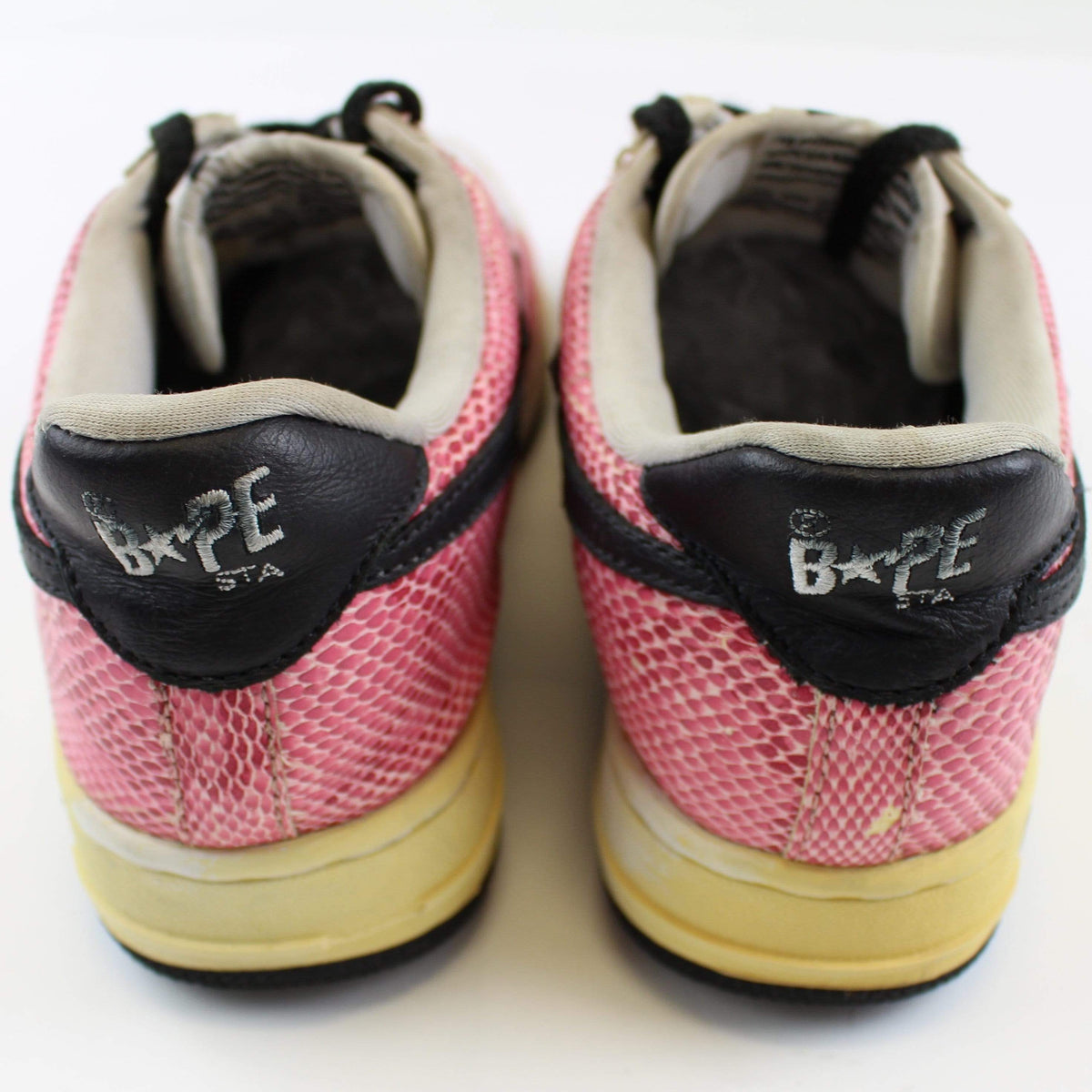 Bapesta Pink Snakeskin - SaruGeneral