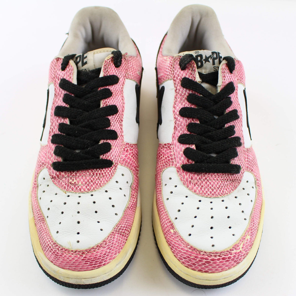 Bapesta Pink Snakeskin - SaruGeneral