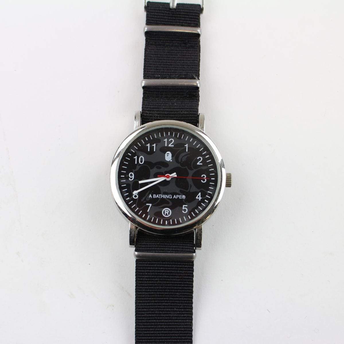 Bape Black Camo Watch Black - SaruGeneral