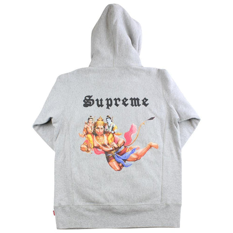 Sweat à capuche Supreme Hanu gris