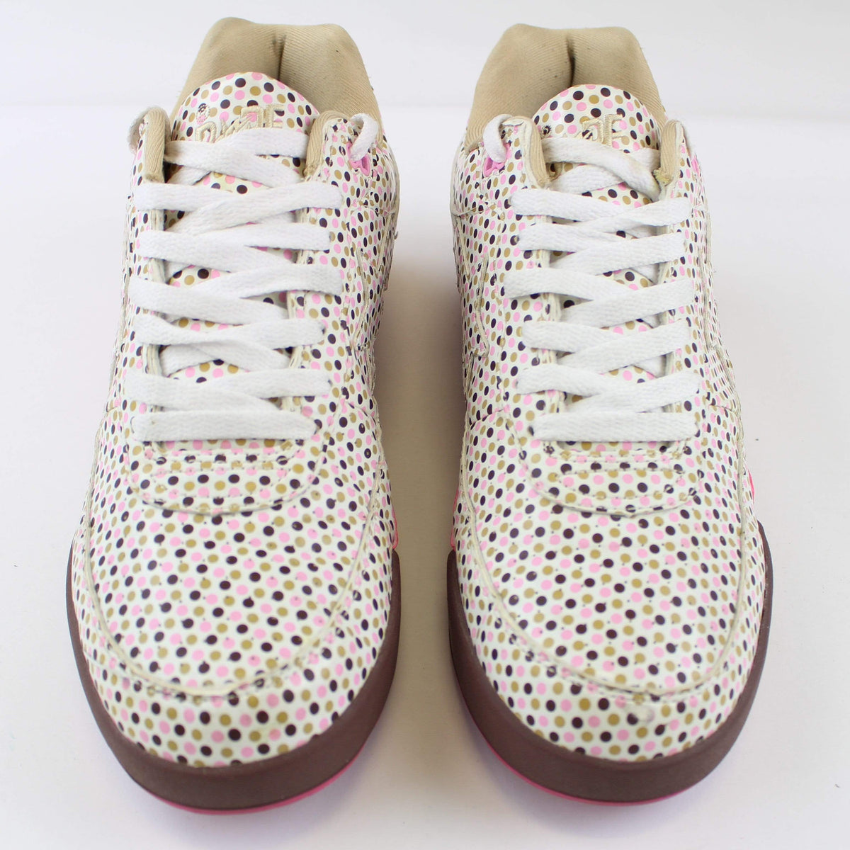 Bape Roadsta Pink & Brown Polkadot - SaruGeneral