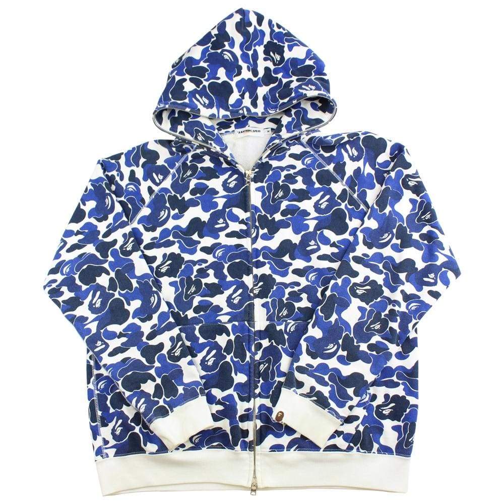bape abc blue camo full zip - SaruGeneral