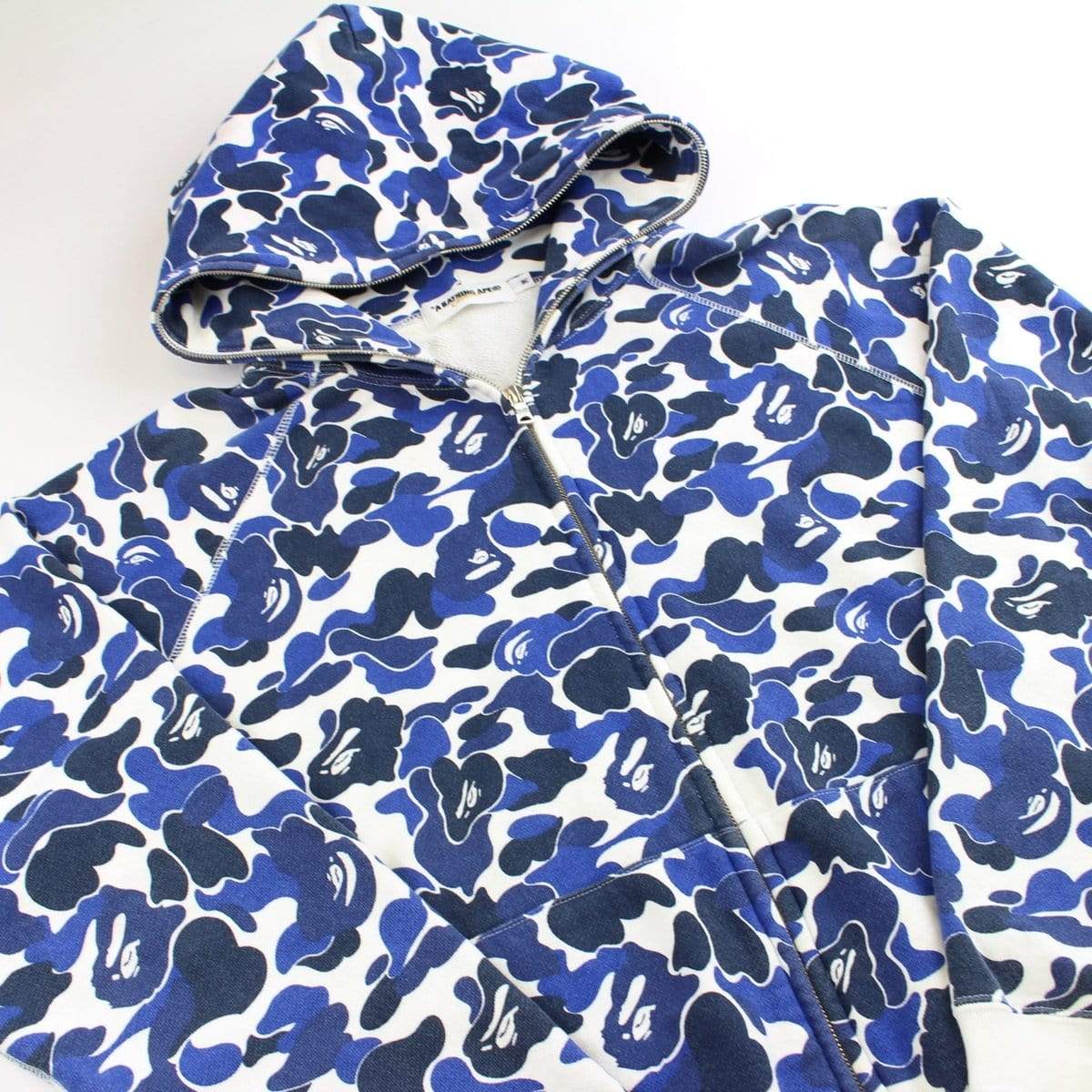 bape abc blue camo full zip - SaruGeneral