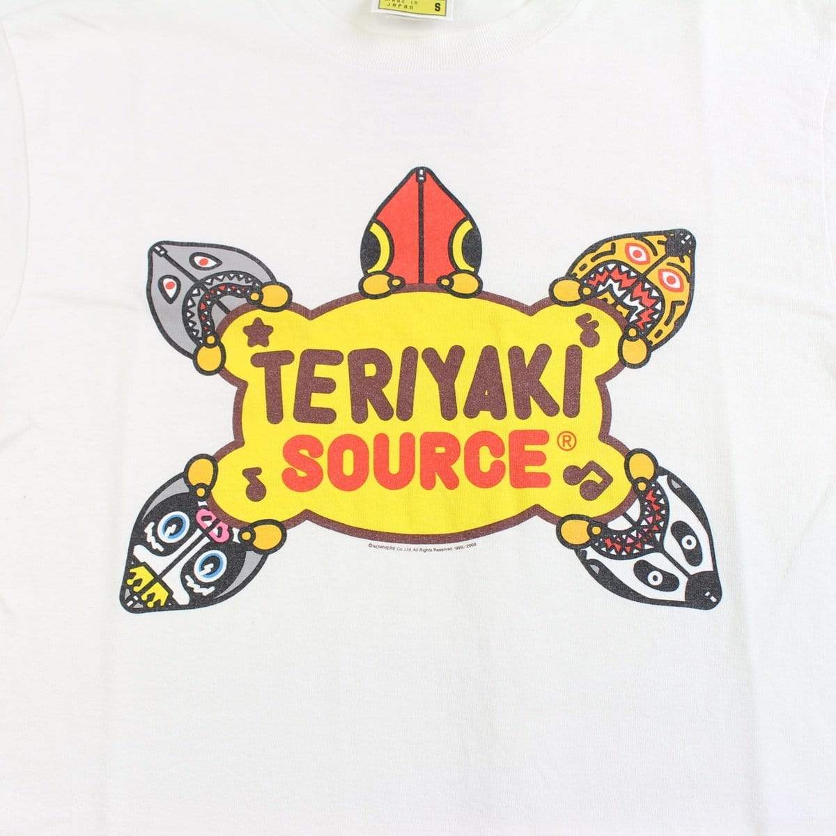 bape teriyaki source tee white - SaruGeneral