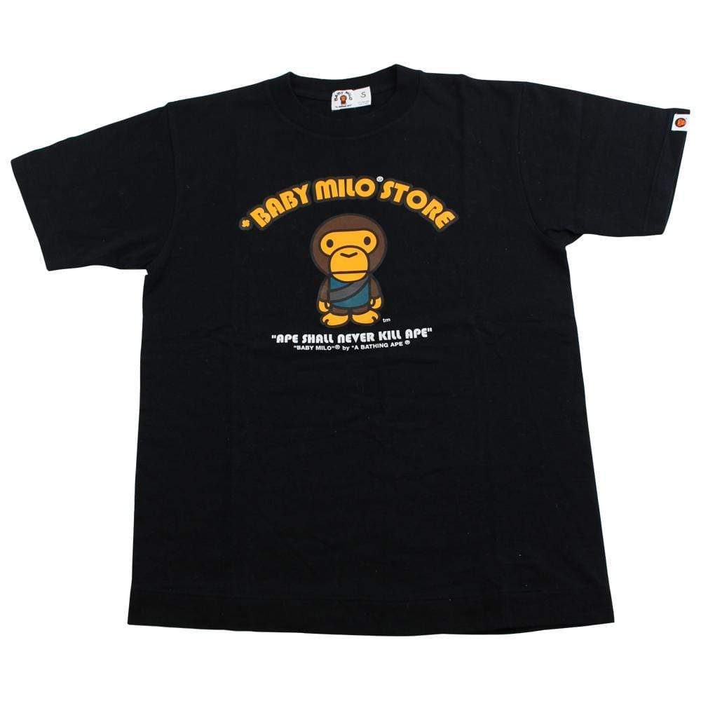 bape milo general tee black - SaruGeneral