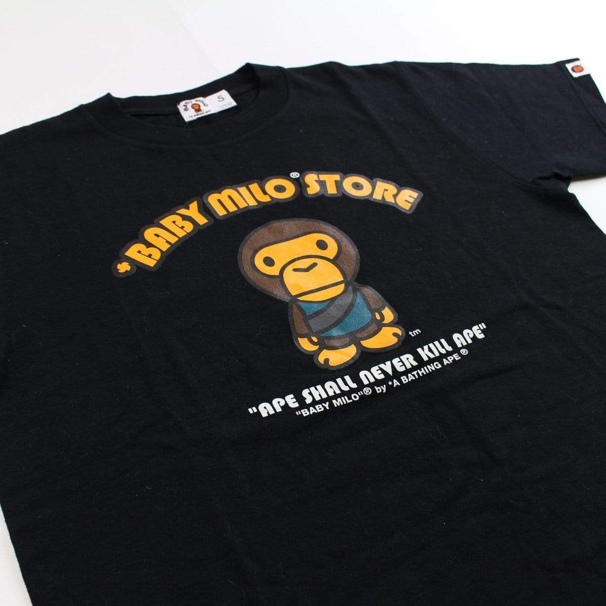 bape milo general tee black - SaruGeneral