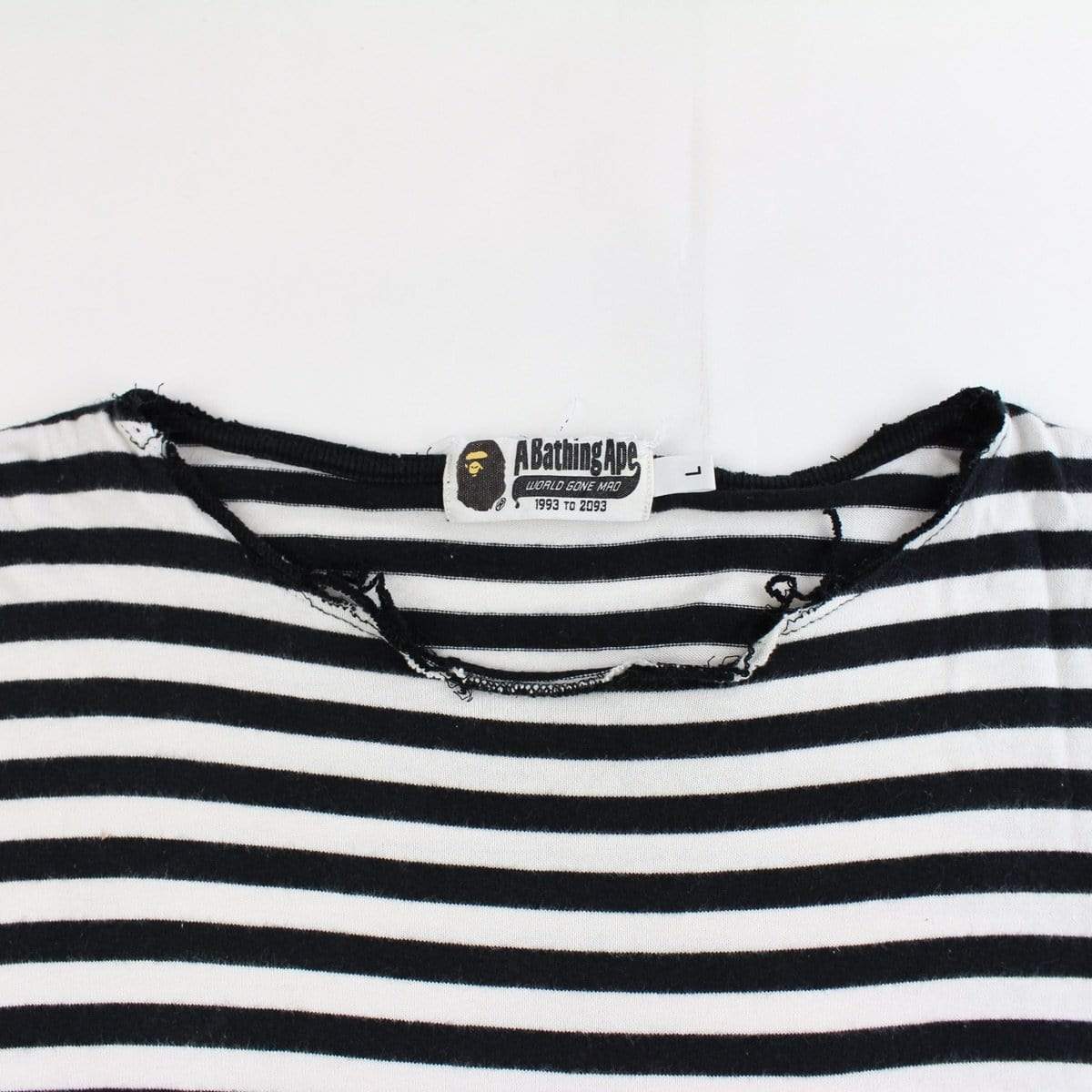 bape sniper black white ls - SaruGeneral