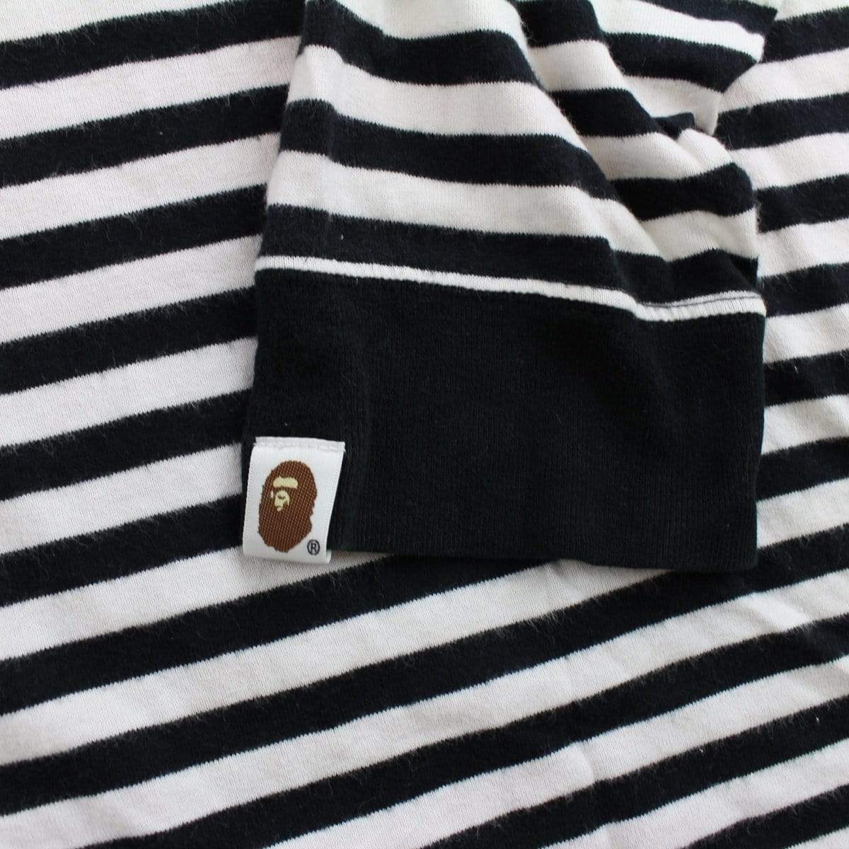 bape sniper black white ls - SaruGeneral