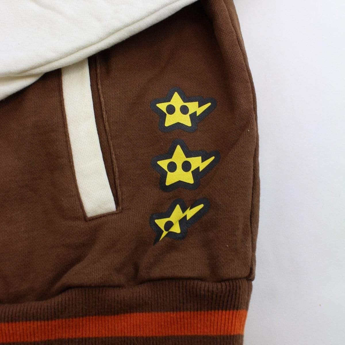bape milo varsity brown white - SaruGeneral
