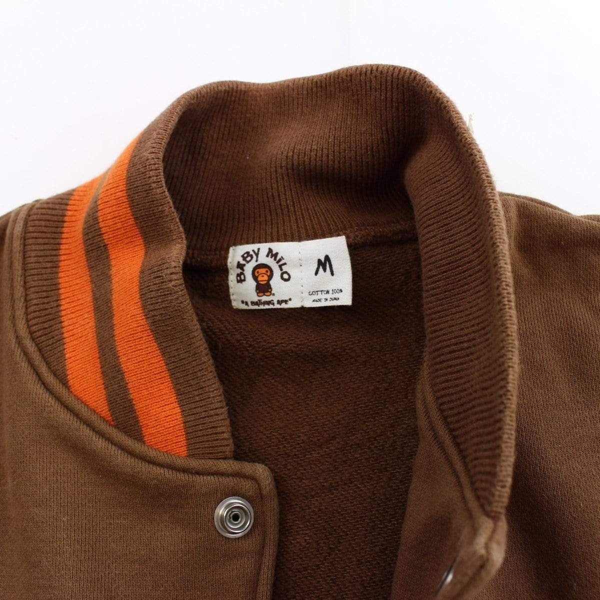 bape milo varsity brown white - SaruGeneral