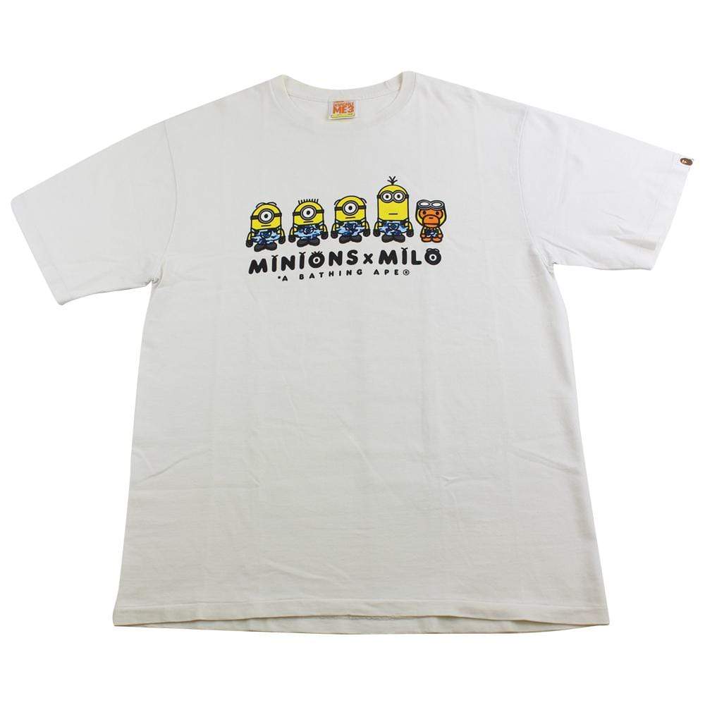 bape x minions milo tee white - SaruGeneral
