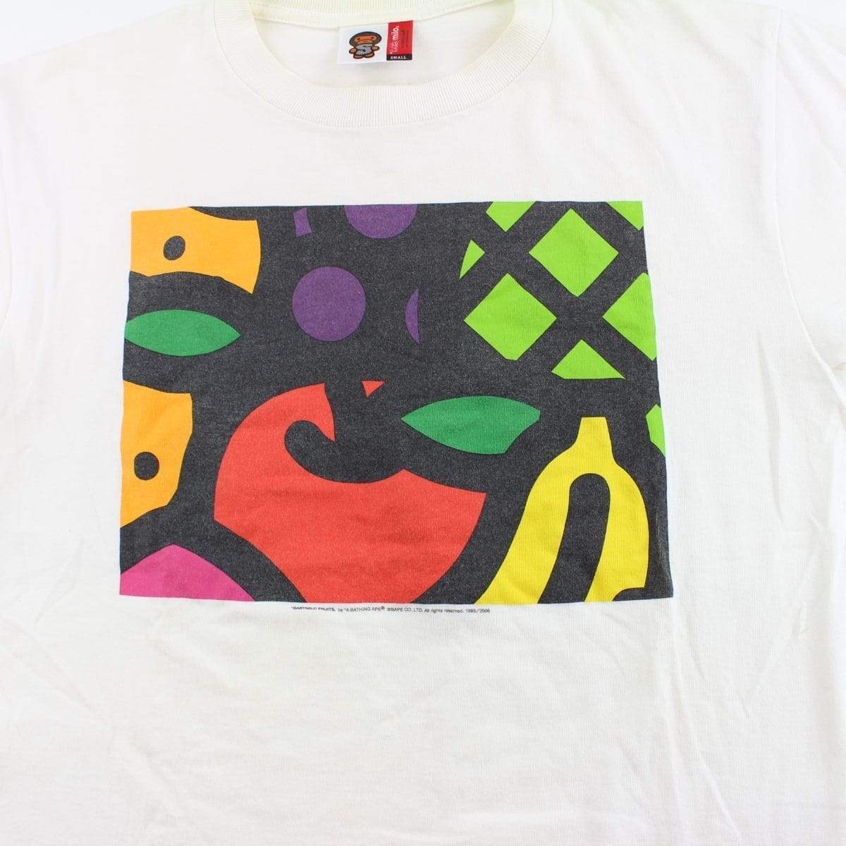Babe Baby Milo Fruit Tee White - SaruGeneral