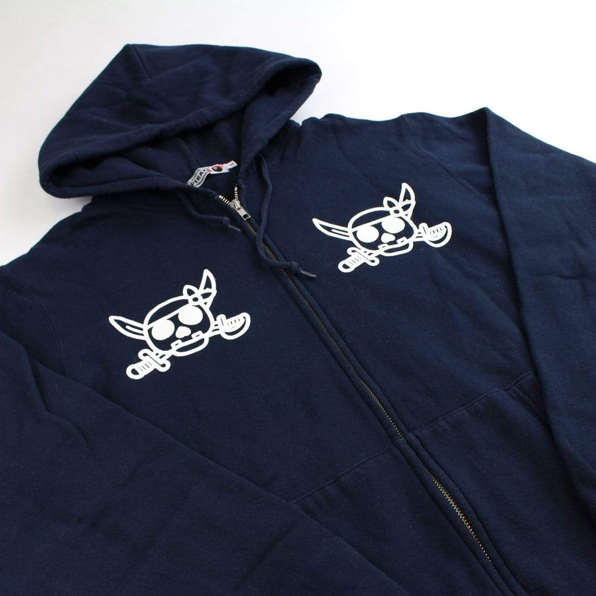 bape pirate store milo crosses hoodie black - SaruGeneral