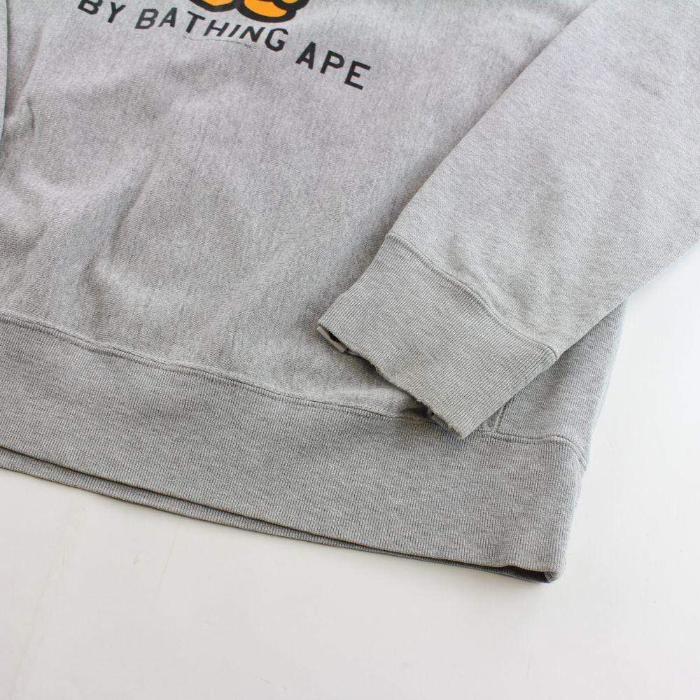 Bape Baby Milo Frankenstein Crewneck Grey - SaruGeneral