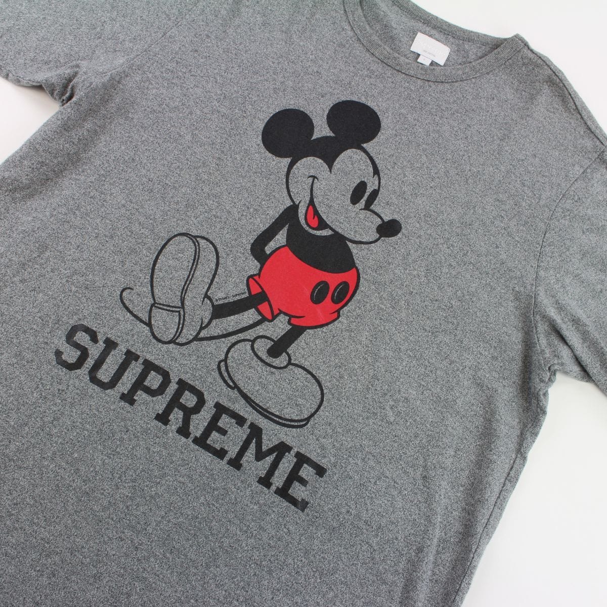 Supreme Mickey Mouse Tee Grey - SaruGeneral