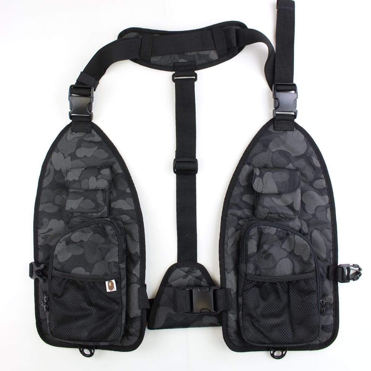 Bape Black Camo Tactical vest - SaruGeneral