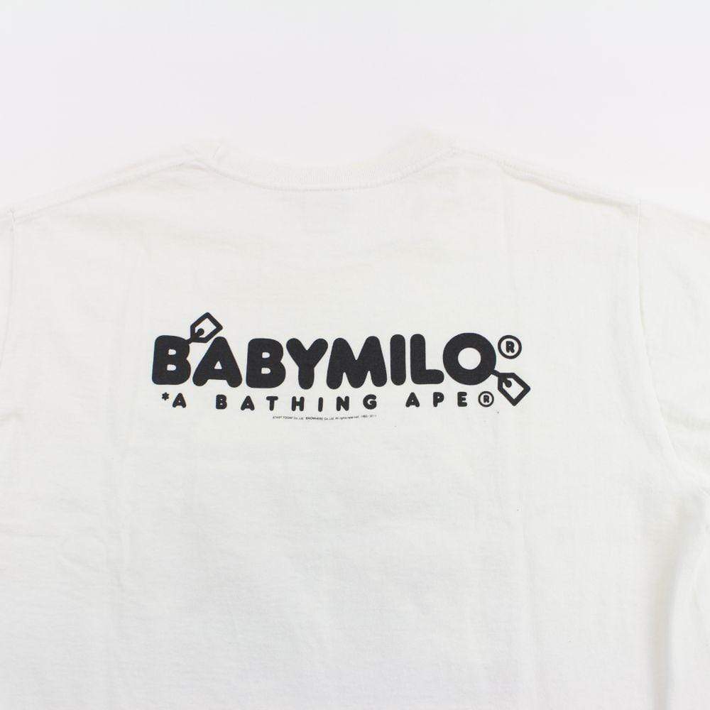 Bape Baby Milo Mirror Tee White - SaruGeneral