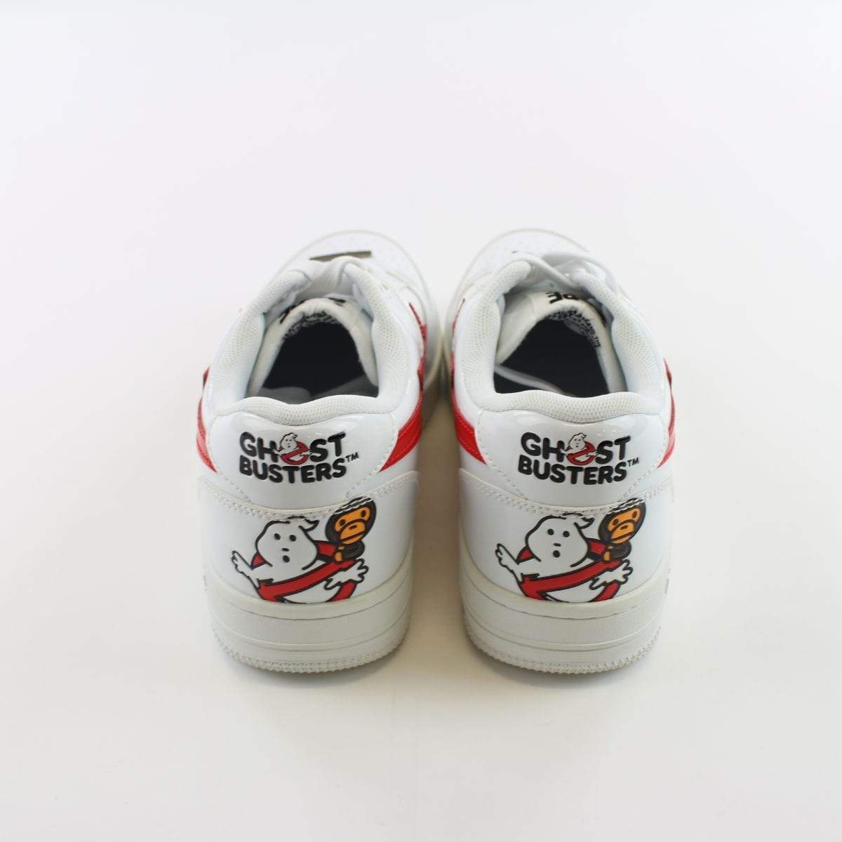 Bapesta x Ghostbusters Milo White Red - SaruGeneral