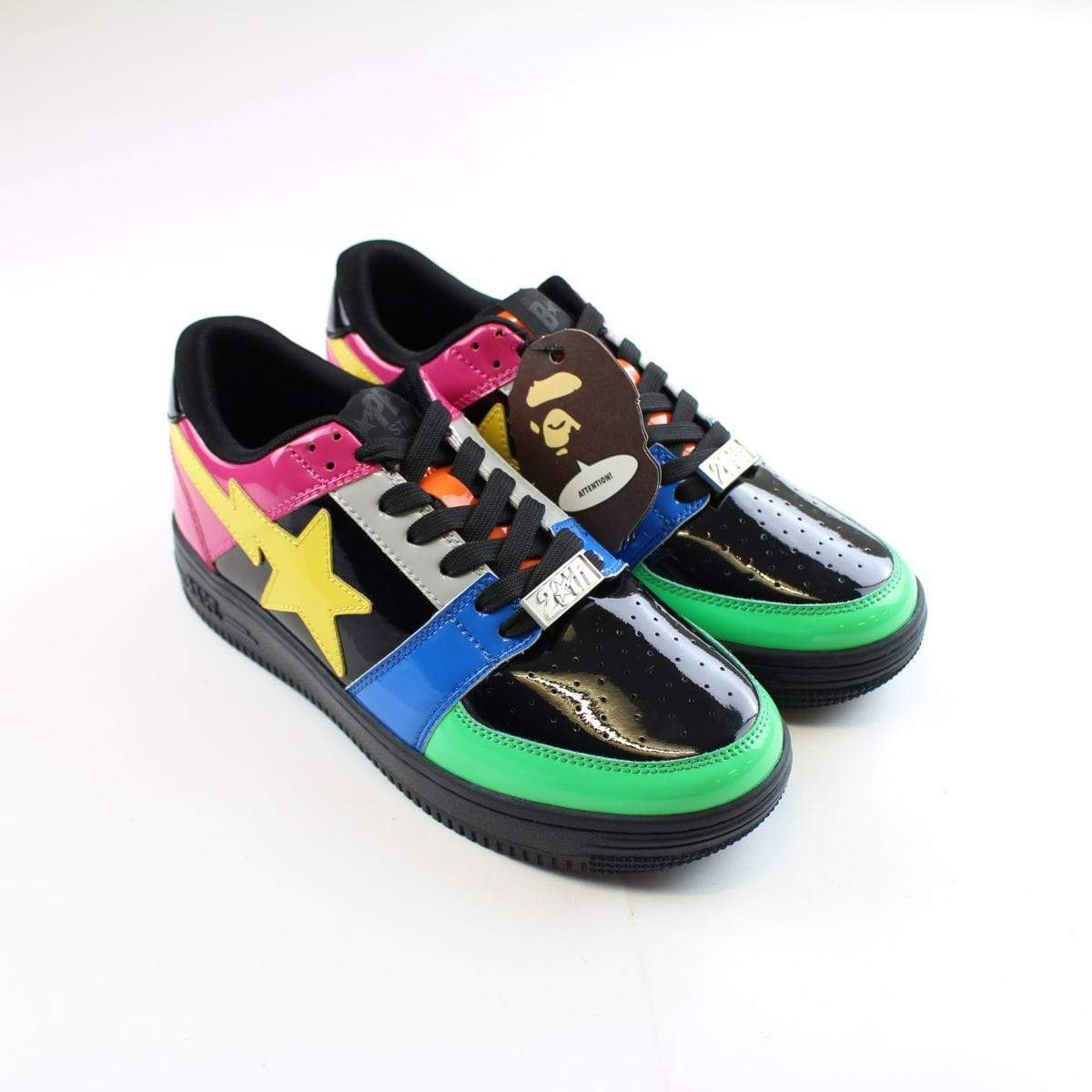 Bapesta Pink Green Black - SaruGeneral